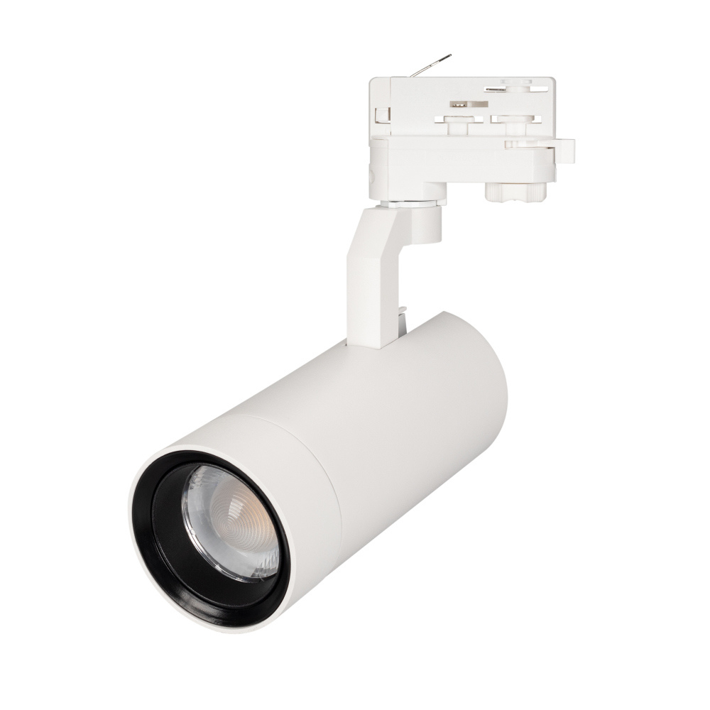 Трековый диодный светильник LGD-GELIOS-4TR-R80-30W (WH, 20-60 deg, 230V) Arlight