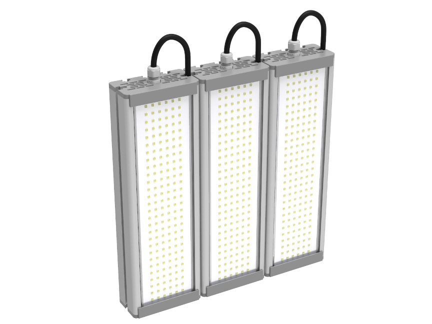 Трехмодульный светодиодный светильник 183вт SVT-STR-M-61W-TRIO (с защитой от 380)