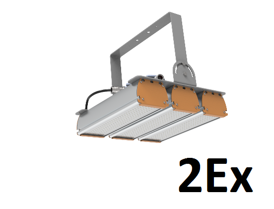 Светильник диодный взрывозащищенный IP66 183w SVT-Str-MPRO-61W-Ex-TRIO-120 арт.SB-00018098