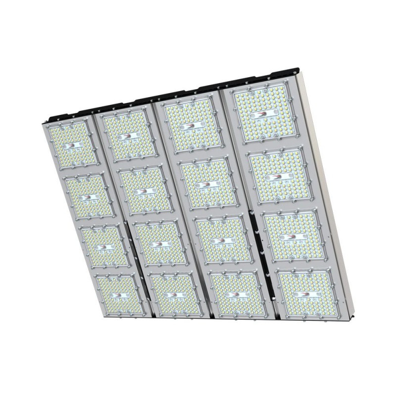 Прожектор LED мощный с вторичной оптикой на кронштейне Promled Плазма 1250 S 4000К 155×70° дневной свет